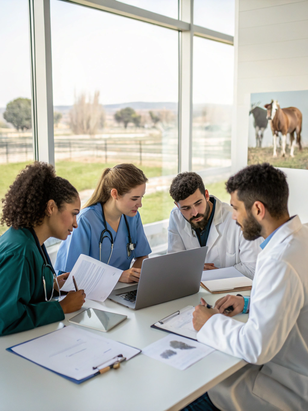 PetsWhirl veterinary editorial team reviewing canine diagnostic health information